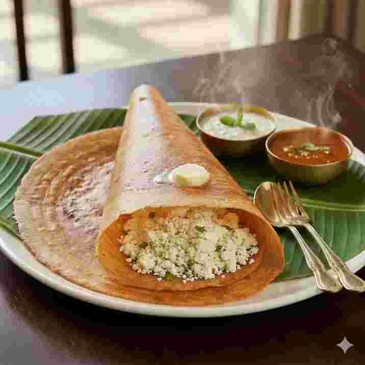 Paneer Plain Dosa